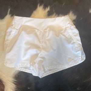 Nike white shorts